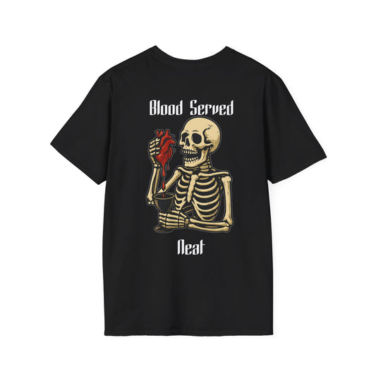 Skeleton Heart Blood T-Shirt