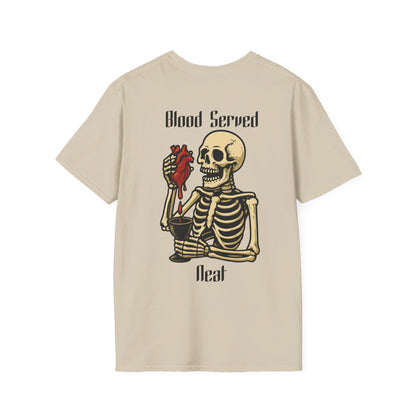 Skeleton Heart Blood T-Shirt
