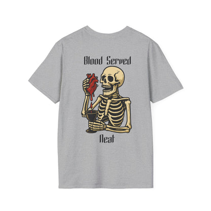Skeleton Heart Blood T-Shirt