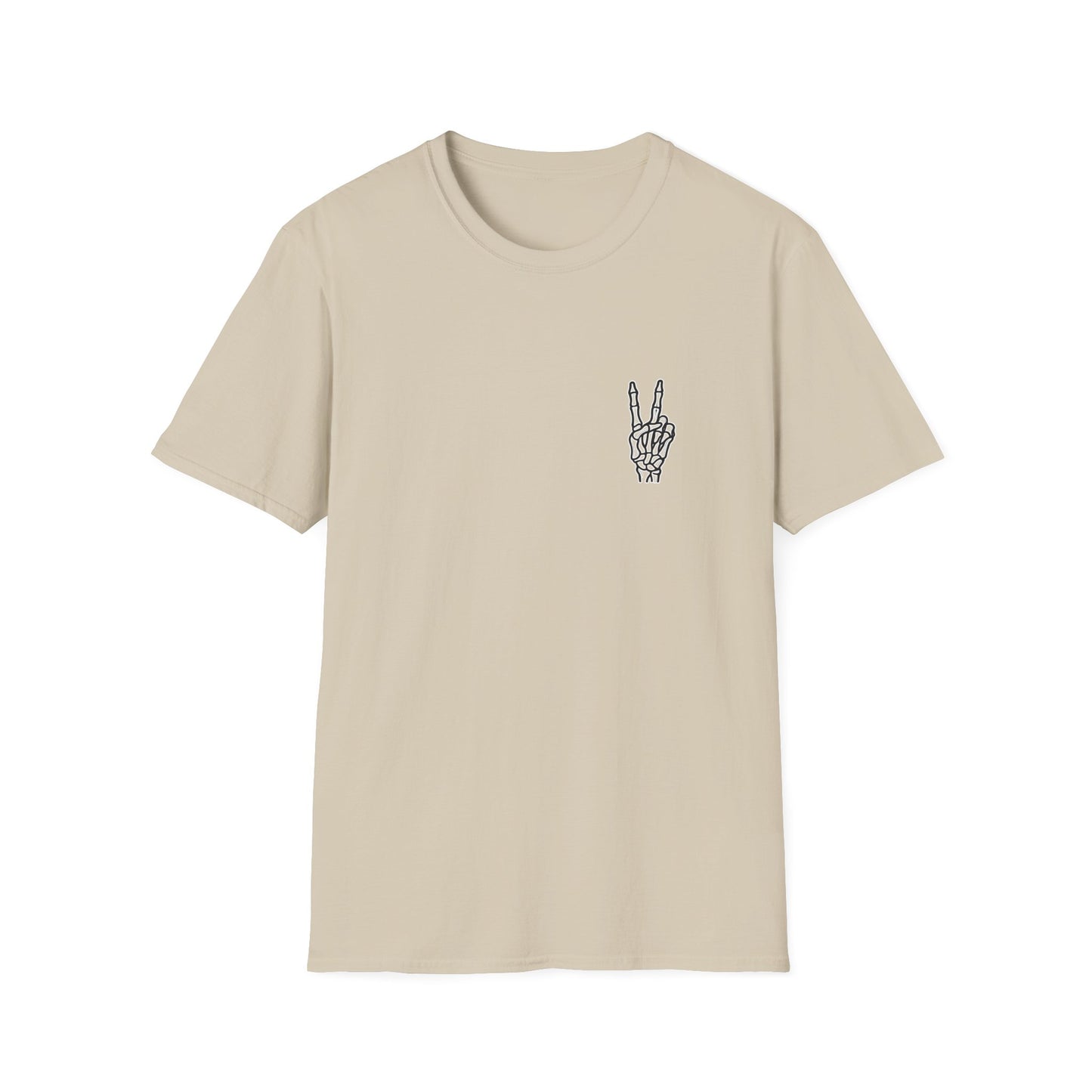 Skeleton Peace Sign T-Shirt