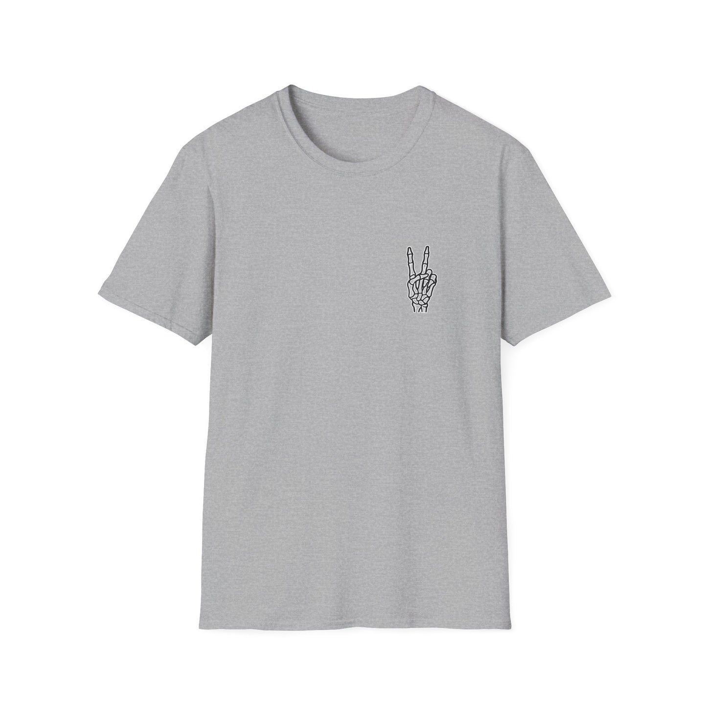 Skeleton Peace Sign T-Shirt