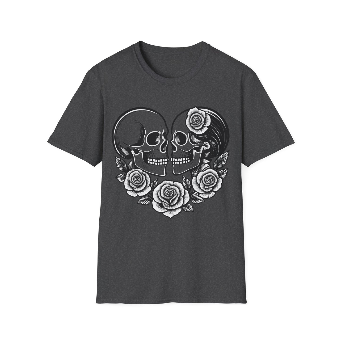 Romantic Skull Love T-Shirt