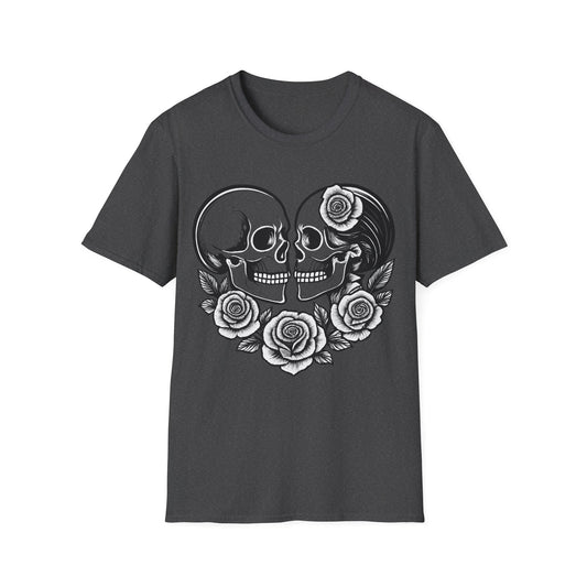 Romantic Skull Love T-Shirt